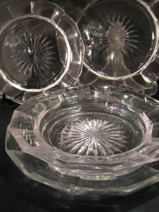 120 pièces Service de table cristal